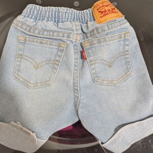 Levi's Baby/Toddler Light Blue Denim Shorts